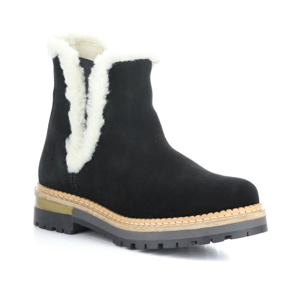 Bos. & Co. Auroras Waterproof Suede & Wool Boot